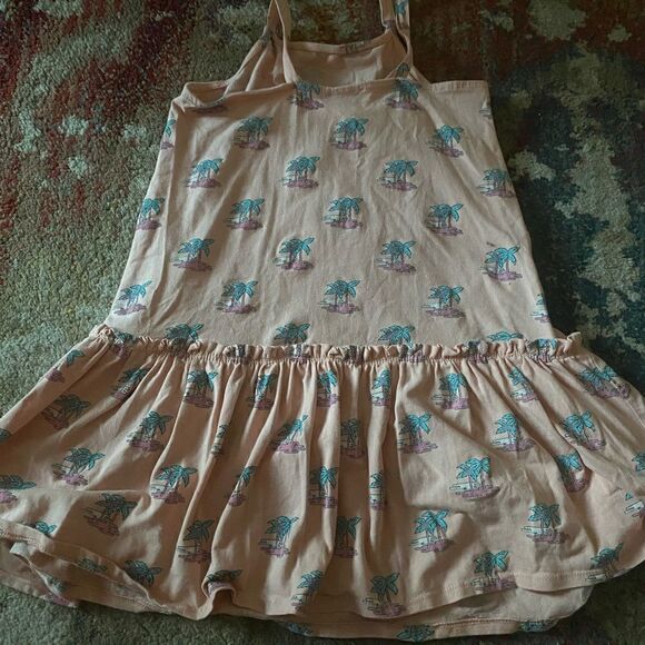 Girls casual sundress with print detail - Picture 3 of 3